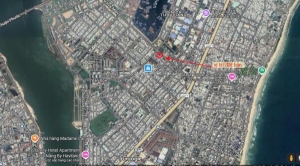 Bán cặp đất mặt tiền đường Chu Huy Mân Sơn Trà.